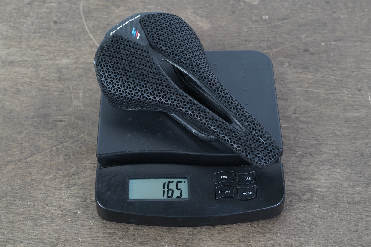 140mm Carbon 3D Printed Carbon Rail TT Triathlon Road Saddle 165g