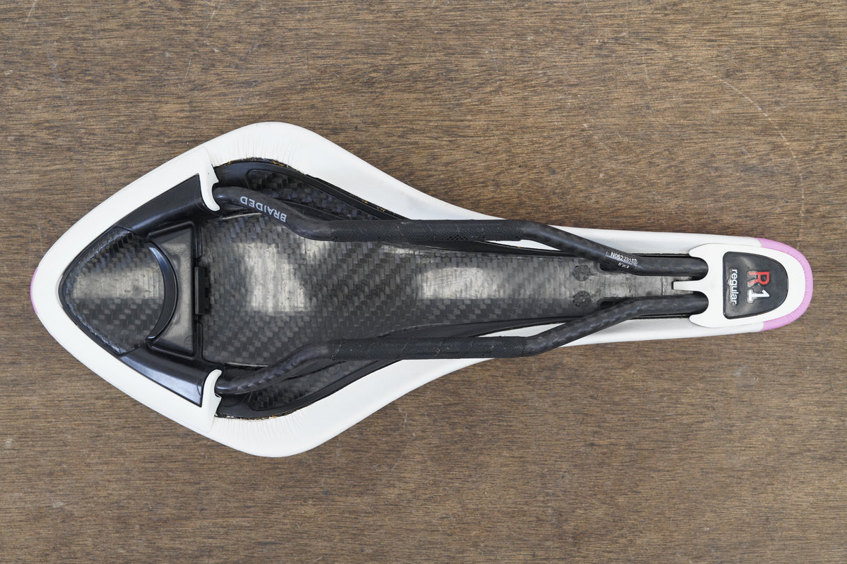 126mm (Regular) Fizik Arione R1 Carbon Rail Road Saddle 169g