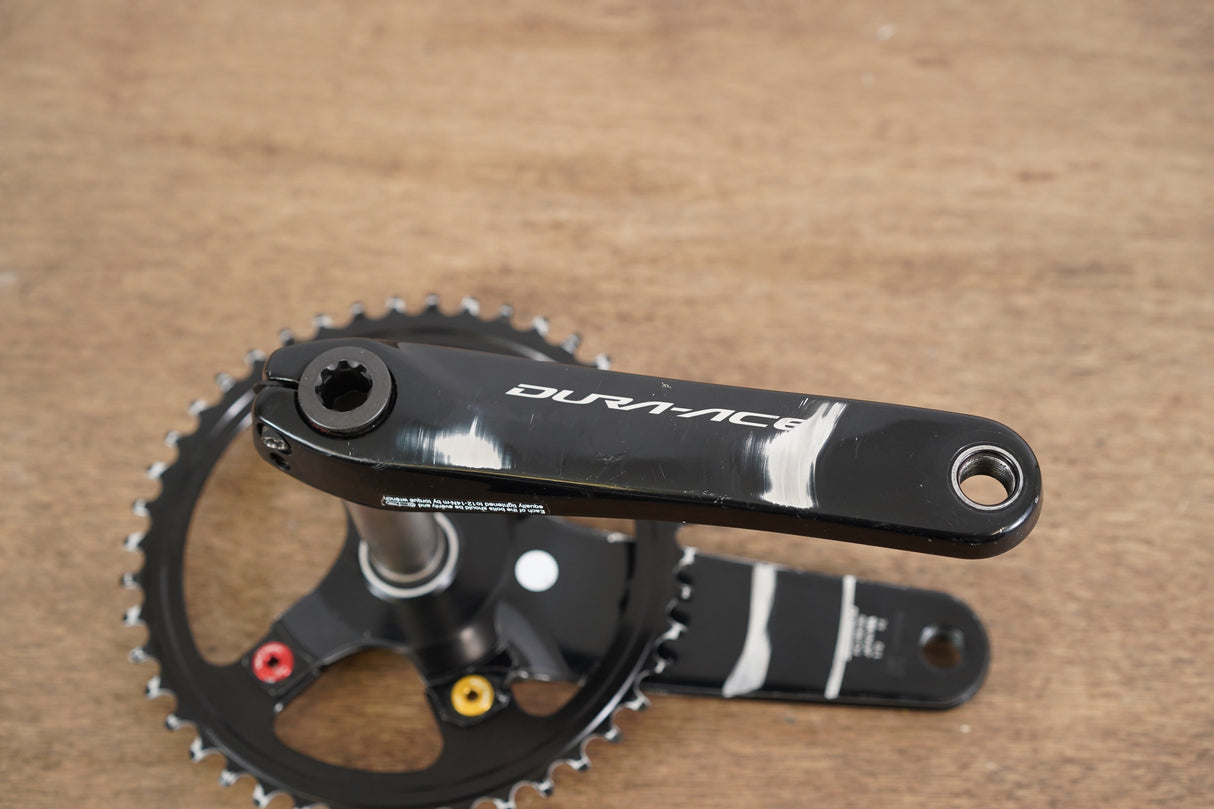 170mm 44T 1x Shimano Dura Ace FC-R9100 Wolf Tooth 11 Speed Crankset 9100