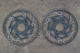 (2) 160mm Carbon-Ti X-Rotor 6 Bolt Disc Brake Road Gravel Rotors