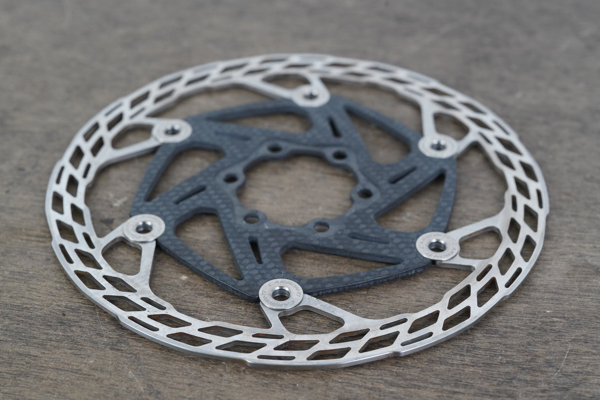 (2) 160mm Carbon-Ti X-Rotor 6 Bolt Disc Brake Road Gravel Rotors