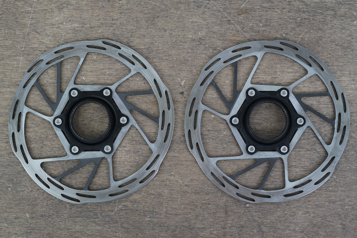 (2) 160mm SRAM PaceLine Center Lock Disc Brake Rotors
