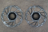 (2) 160mm SRAM PaceLine Center Lock Disc Brake Rotors