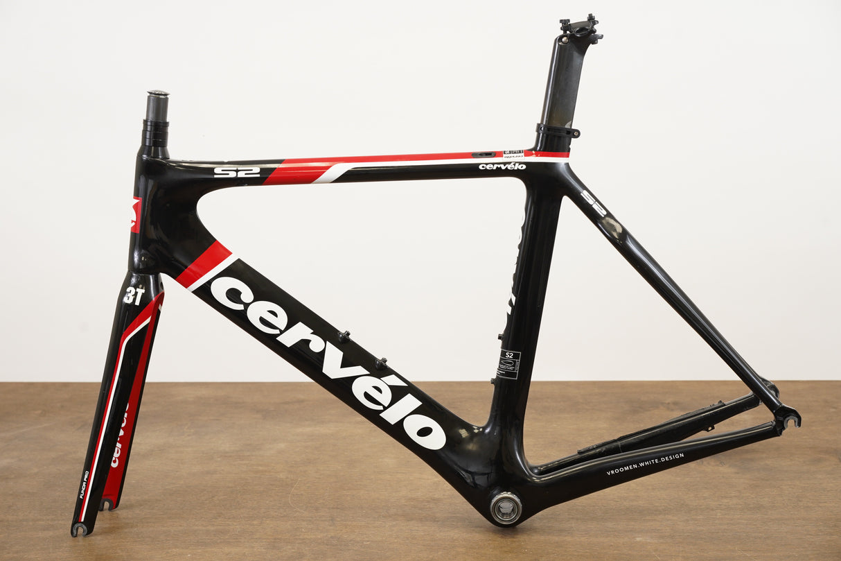 56cm Cervelo S2 Carbon Aero Rim Brake Road Frameset