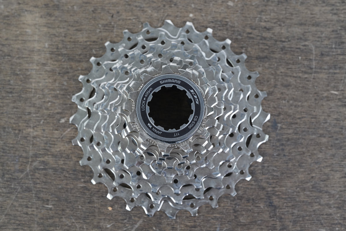 11-28T Shimano 105 CS-5700 10 Speed Road Cassette 249g