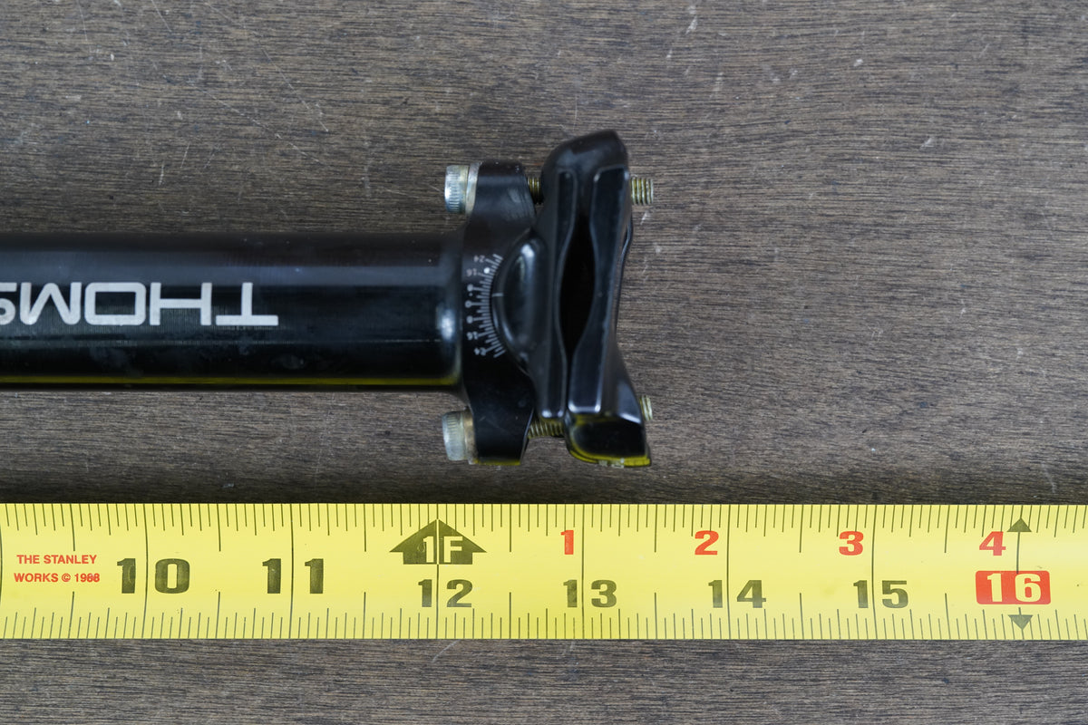 27.2mm Thomson Elite Alloy 0 Setback Road Seatpost 242g