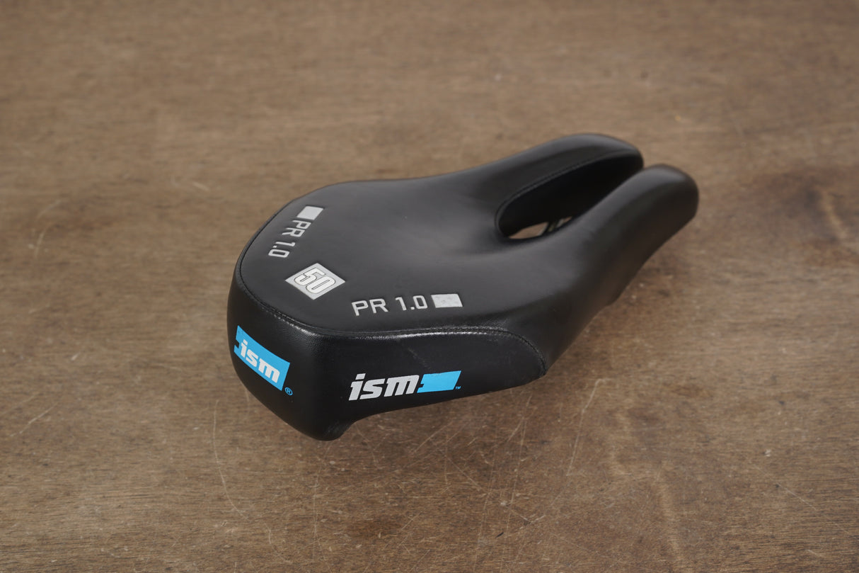 128mm ISM PR 1.0 50 Satin Steel Rail TT Triathlon Road Saddle 331g