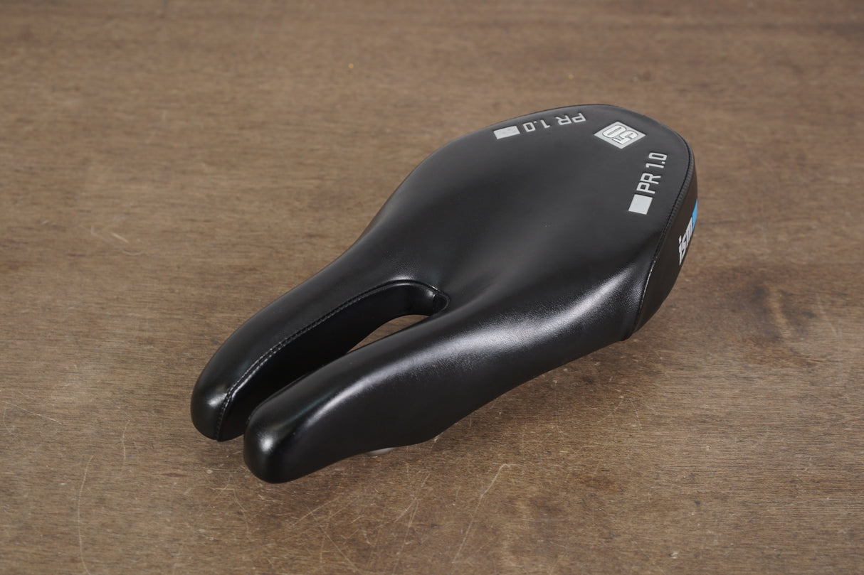 128mm ISM PR 1.0 50 Satin Steel Rail TT Triathlon Road Saddle 331g