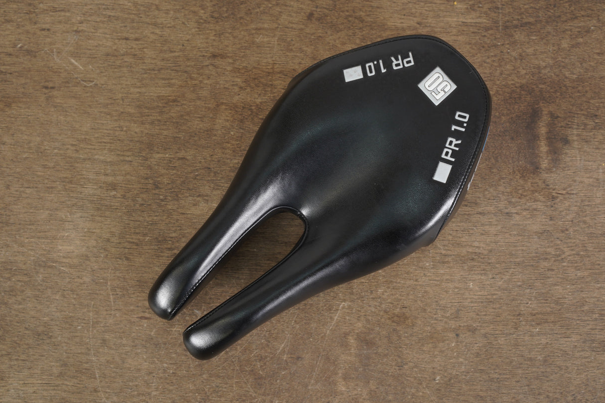 128mm ISM PR 1.0 50 Satin Steel Rail TT Triathlon Road Saddle 331g