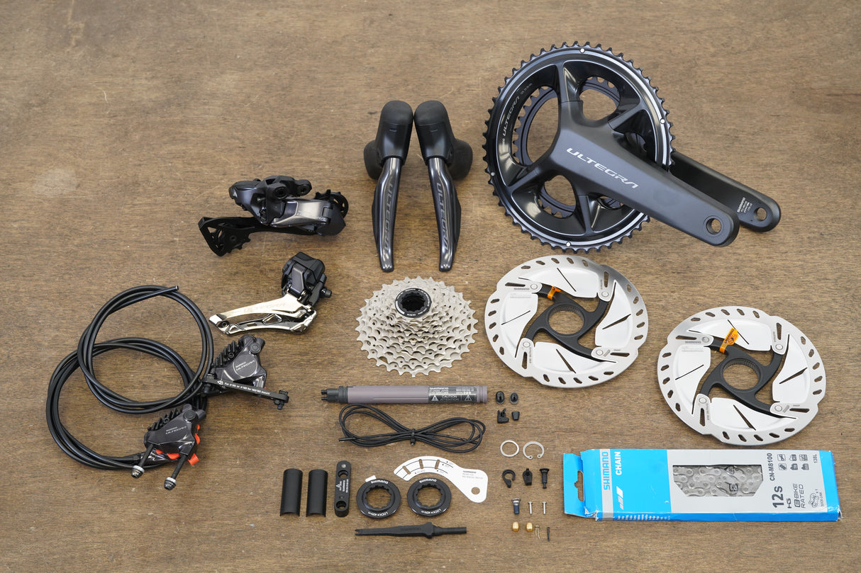 NEW Shimano Ultegra R8170 Di2 12 Speed Electronic Hydraulic Disc Brake Full Groupset