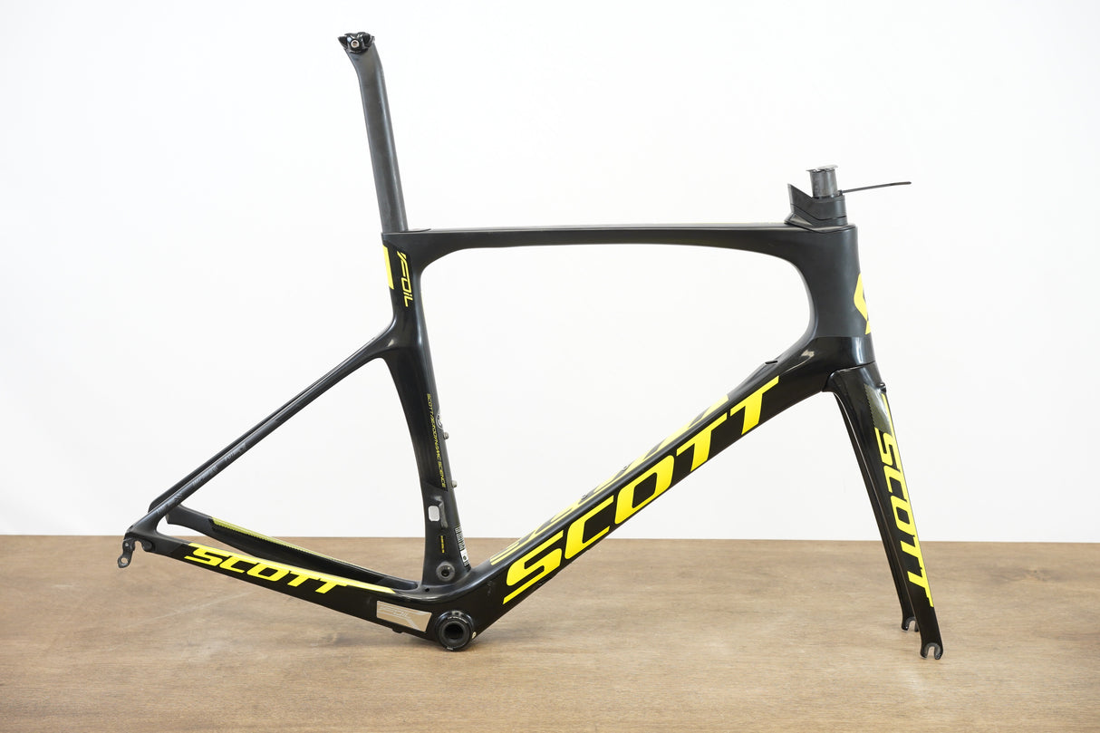 L (56cm) Scott Foil 10 Di2 Carbon Aero Rim Brake Road Frameset