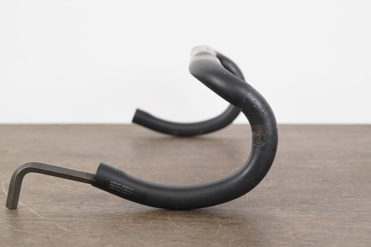 42cm Specialized S-WORKS Shallow Bend Carbon Compact Road Handlebar 31.8mm