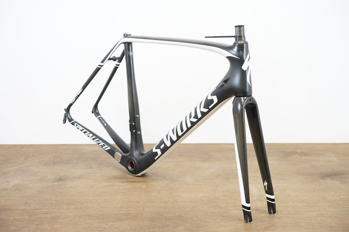 56cm Specialized S-WORKS Tarmac SL5 Carbon Rim Brake Frameset *Repaired*