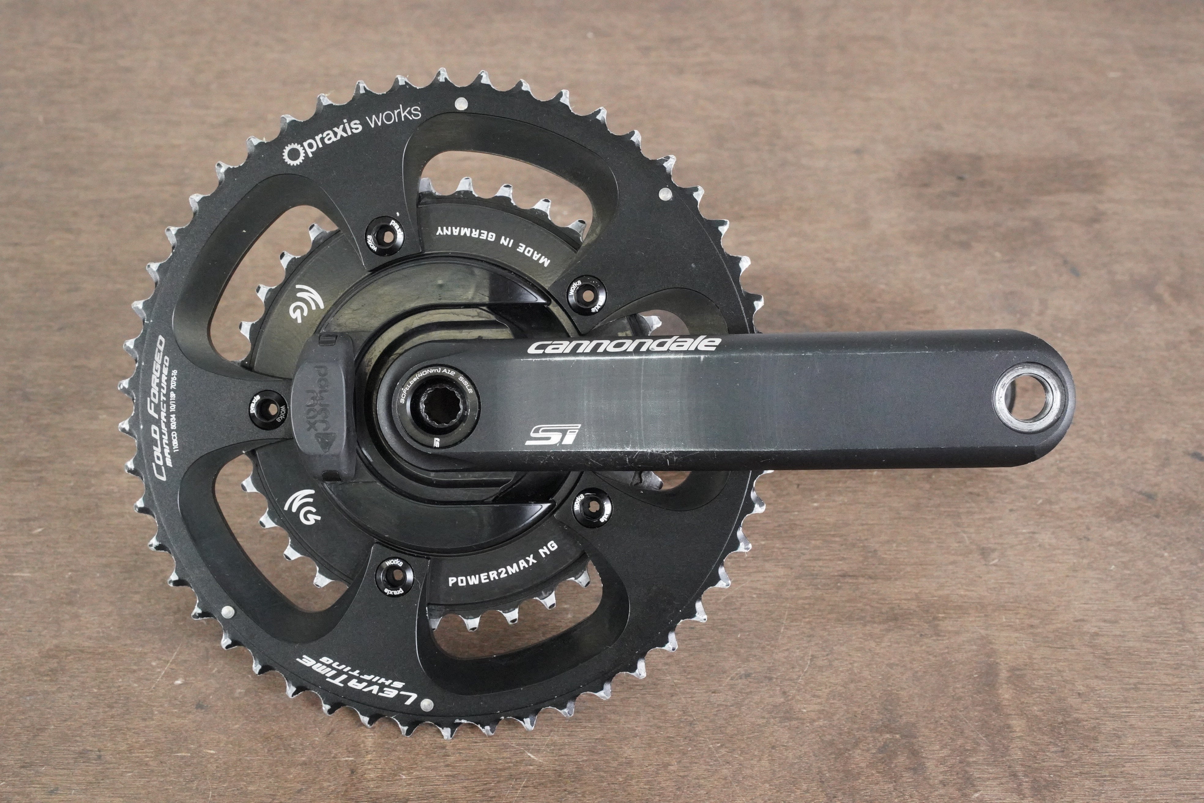 172.5mm 50/34T BB30 Cannondale SI Hollowgram Power2Max Power