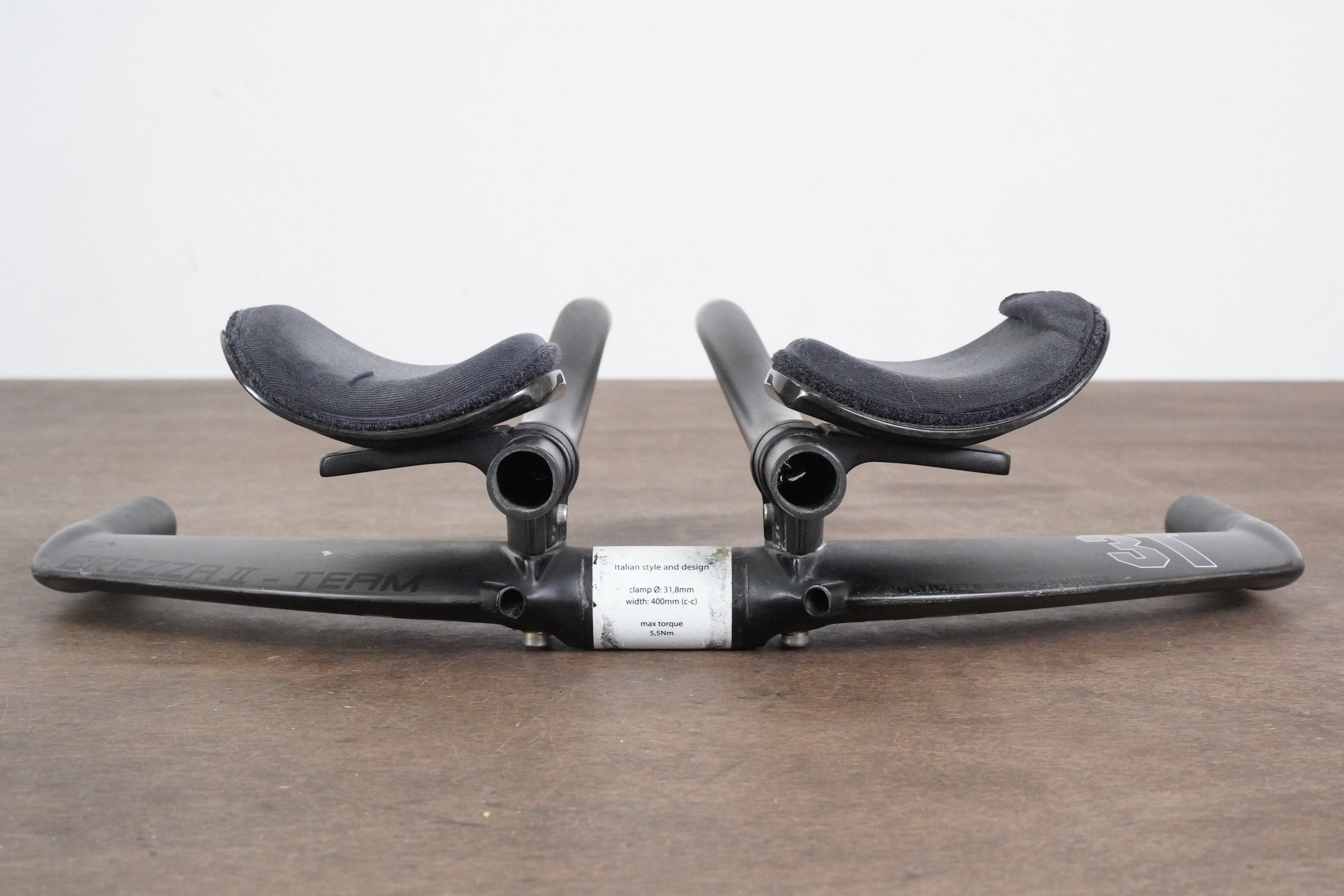 40cm 3T Brezza II Team Carbon Base Bar + Carbon 3T Extensions TT