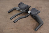 40cm 3T Brezza II Team Carbon Base Bar + Carbon 3T Extensions TT Triathlon Handlebar