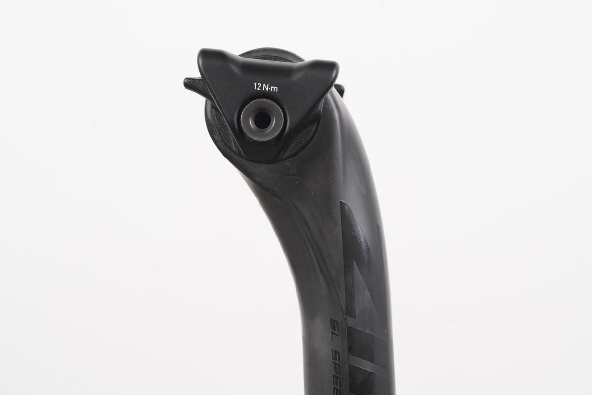 27.2mm Zipp SL Speed Carbon 20mm Setback Road Seatpost 189g
