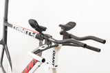 M (Medium) Giant Trinity Carbon Rim Brake TT Triathlon Frameset + Cockpit