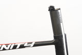 M (Medium) Giant Trinity Carbon Rim Brake TT Triathlon Frameset + Cockpit