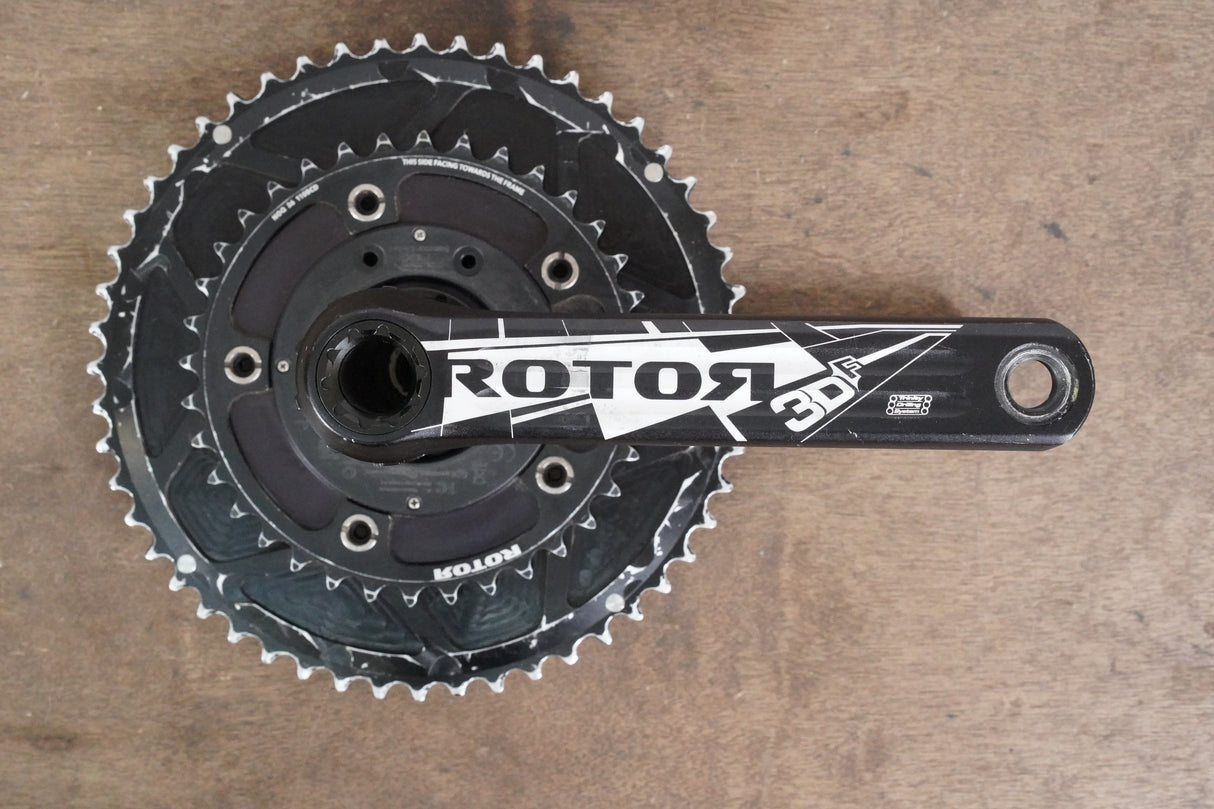 172.5mm 52/36T BB30 Rotor 3DF Power2Max Power Meter Crankset