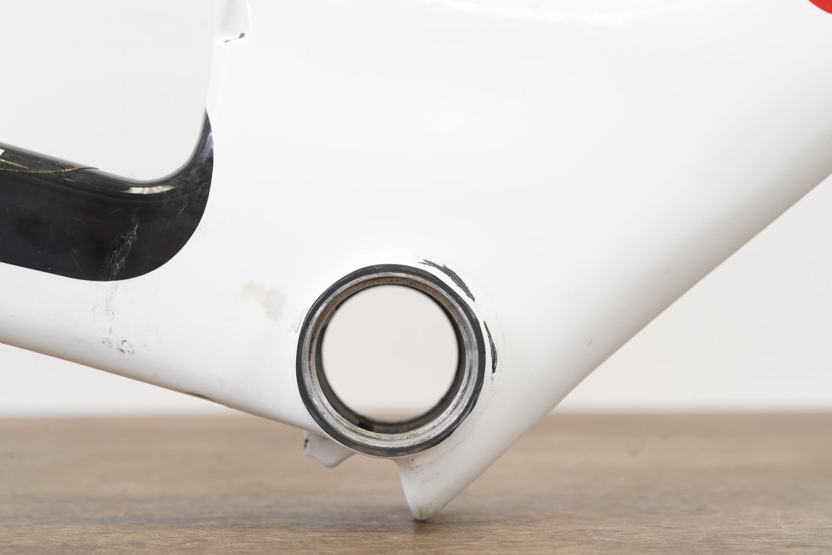 M (Medium) Giant Trinity Carbon Rim Brake TT Triathlon Frameset + Cockpit