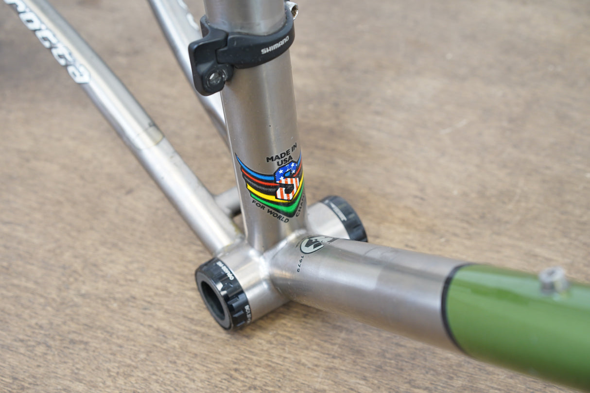 L (Large) Serotta Legend II Ti ENVE Titanium Carbon Rim Brake Frameset