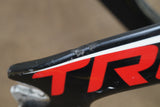 M (Medium) Giant Trinity Carbon Rim Brake TT Triathlon Frameset + Cockpit