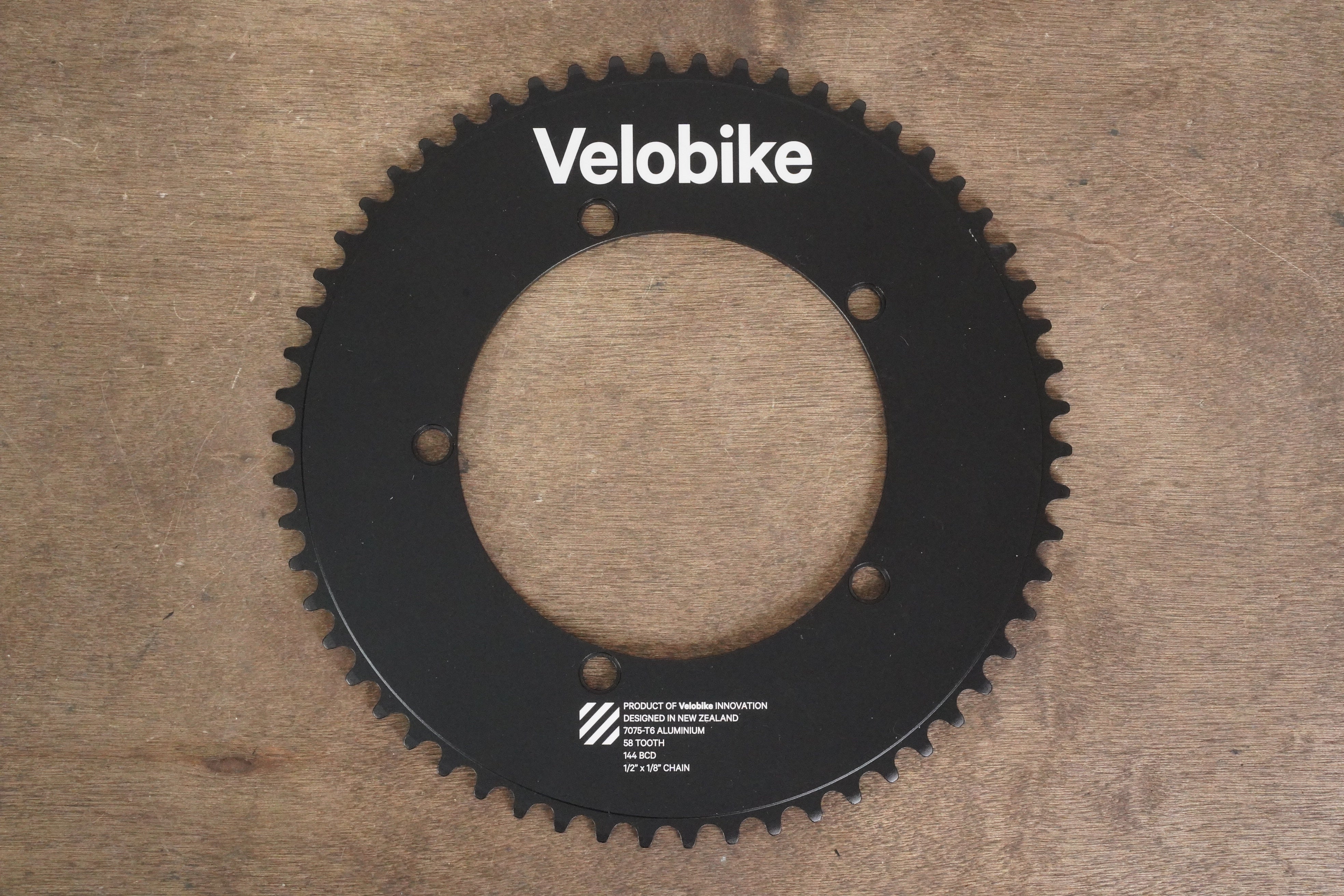 58T Velobike TT 5x144BCD 11 Speed Track Chainring – Elevate