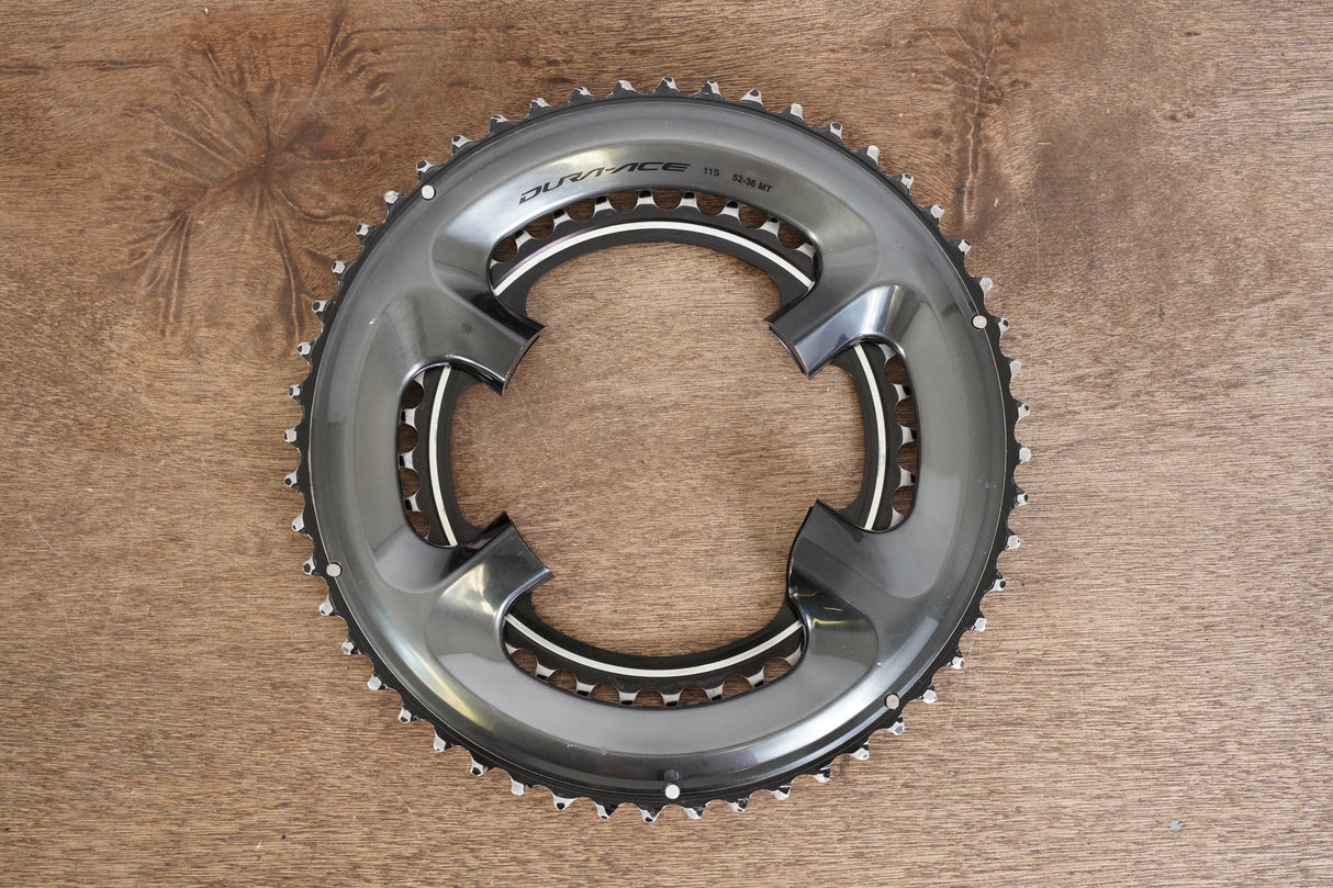 52/36T Shimano Dura-Ace FC-R9100 11 Speed Mid-Compact Chainrings