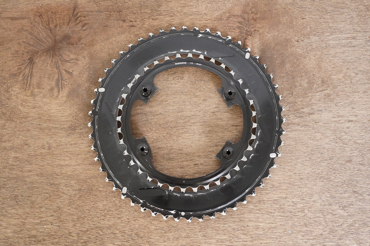 52/36T Shimano Dura-Ace FC-R9100 11 Speed Mid-Compact Chainrings