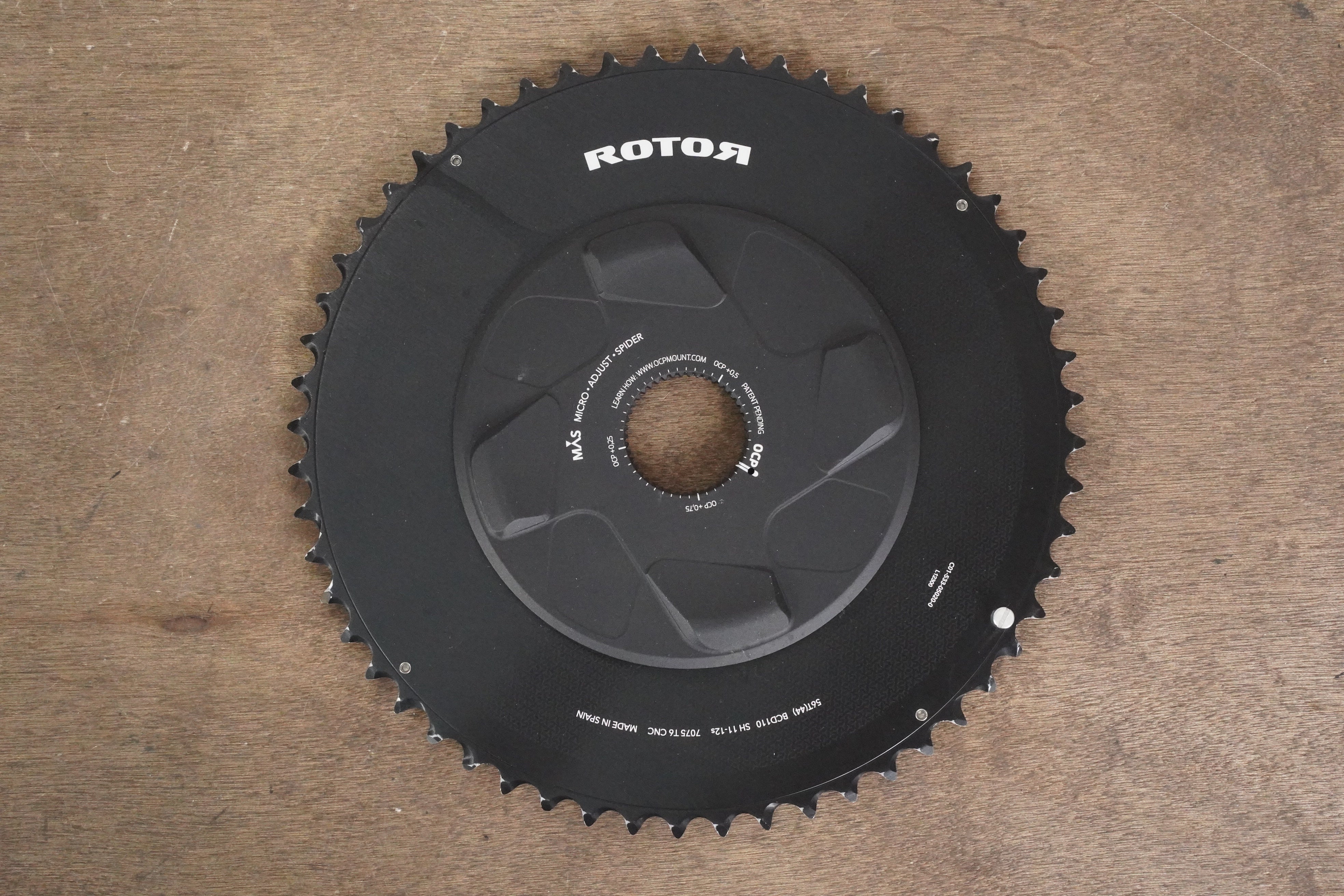 56T Rotor Chainring + MAS OCP Spider For Rotor Direct Mount