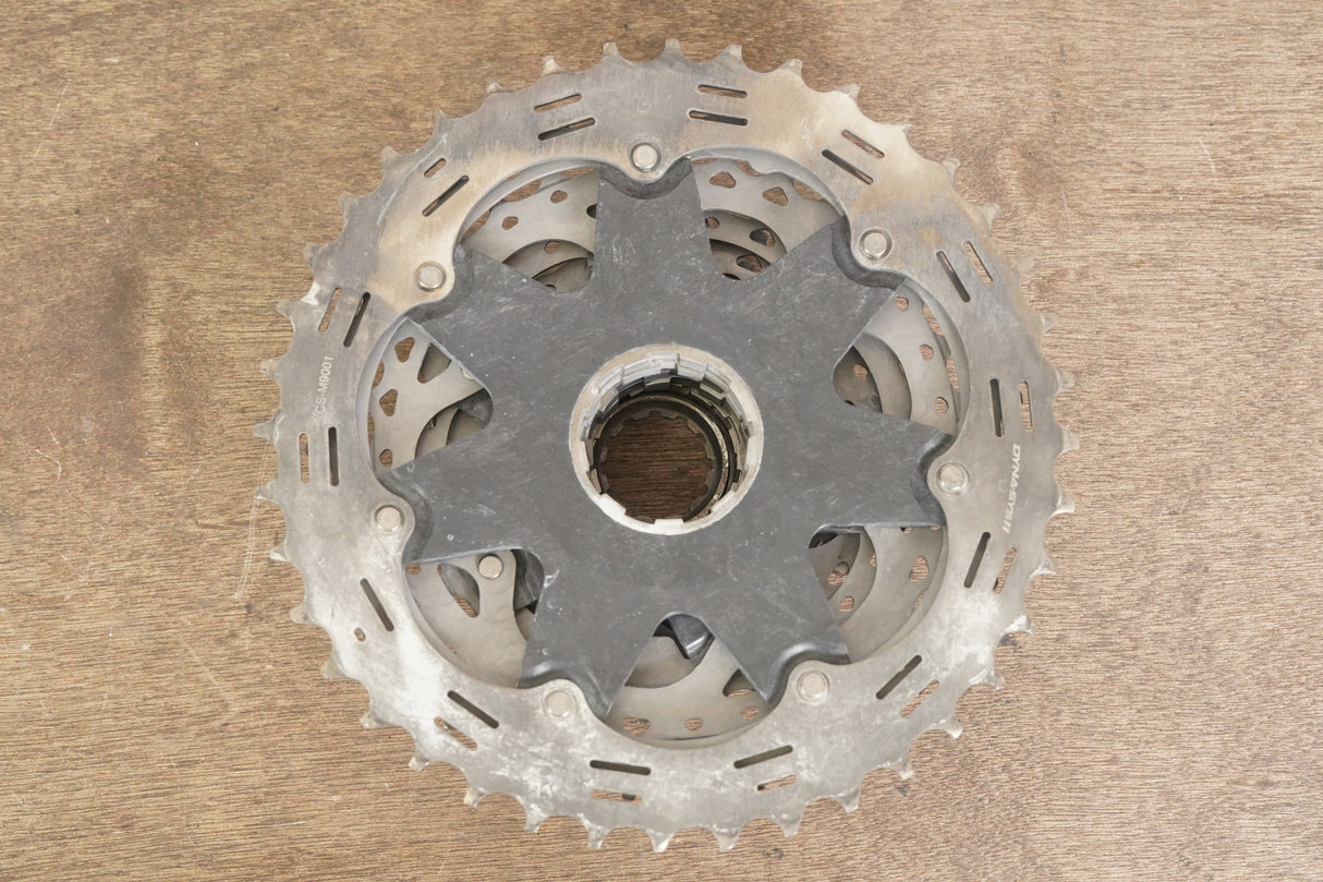 11-40T Shimano XTR CS-M9000 11 Speed MTB Cassette 327g 9000