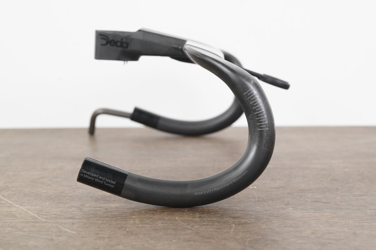 42cm 100mm -8 Degree Deda Elementi Alanera RS DCR Carbon Barstem + Mount 1 1/8"