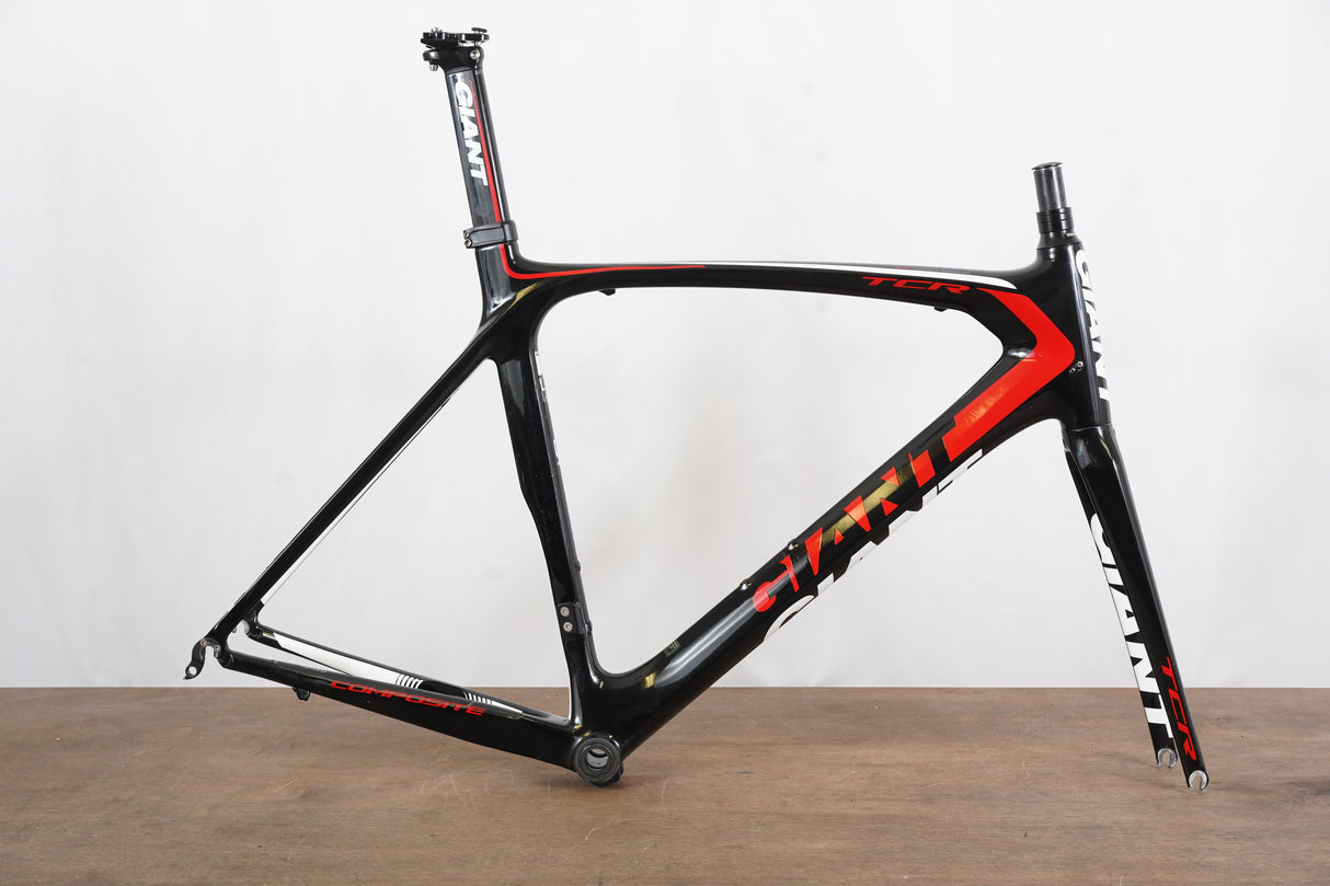 L (Large) Giant TCR Composite 2 Carbon Rim Brake Road Frameset