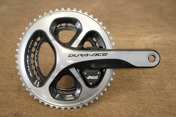 172.5mm 52/36T Shimano Dura-Ace FC-9000 11 Speed 4iiii Power Meter