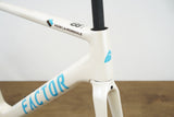NEW 54cm Factor O2 Carbon Rim Brake Road Frameset