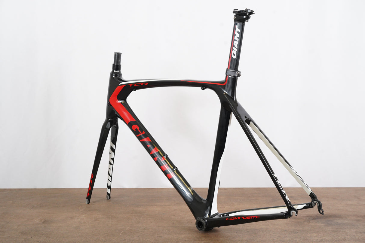 L (Large) Giant TCR Composite 2 Carbon Rim Brake Road Frameset