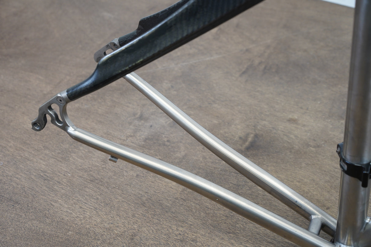 51cm Litespeed Siena Carbon Titanium Rim Brake Frameset