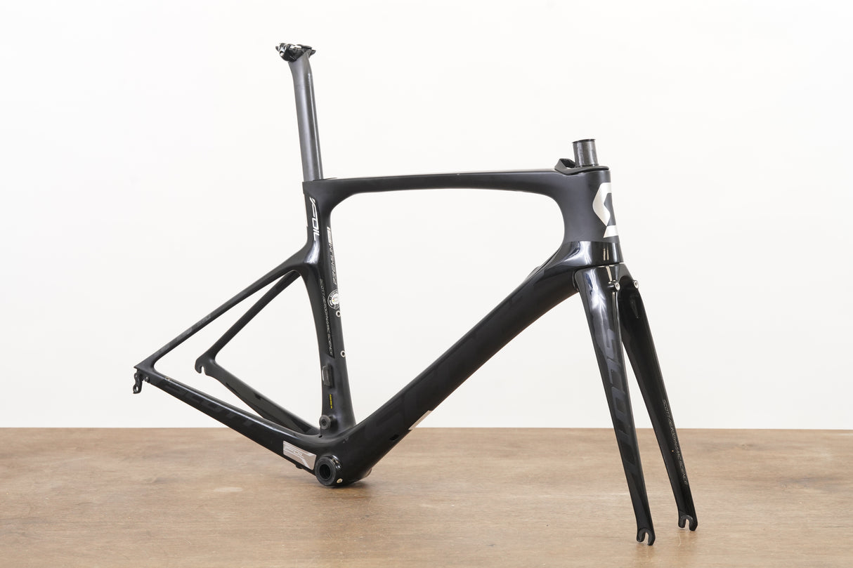 52cm Scott Foil Premium Di2 Carbon Aero Rim Brake Road Frameset