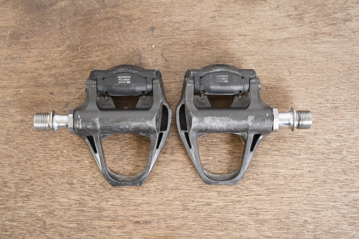 Shimano Ultegra PD-6800 SPD-SL Carbon Clipless Road Pedals 257g