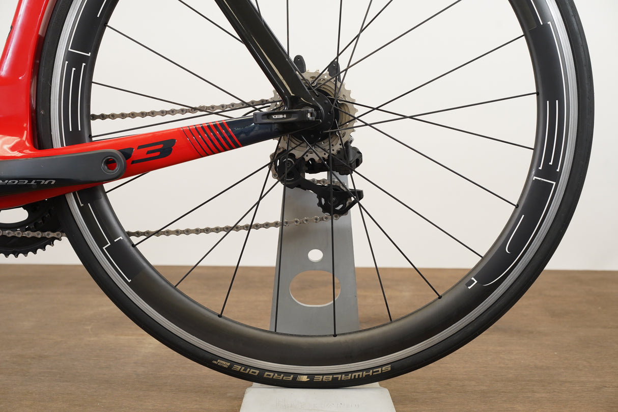 2019 48cm Cervelo P3 Ultegra R8050 Di2 HED Carbon TT Triathlon Rim Brake Bike