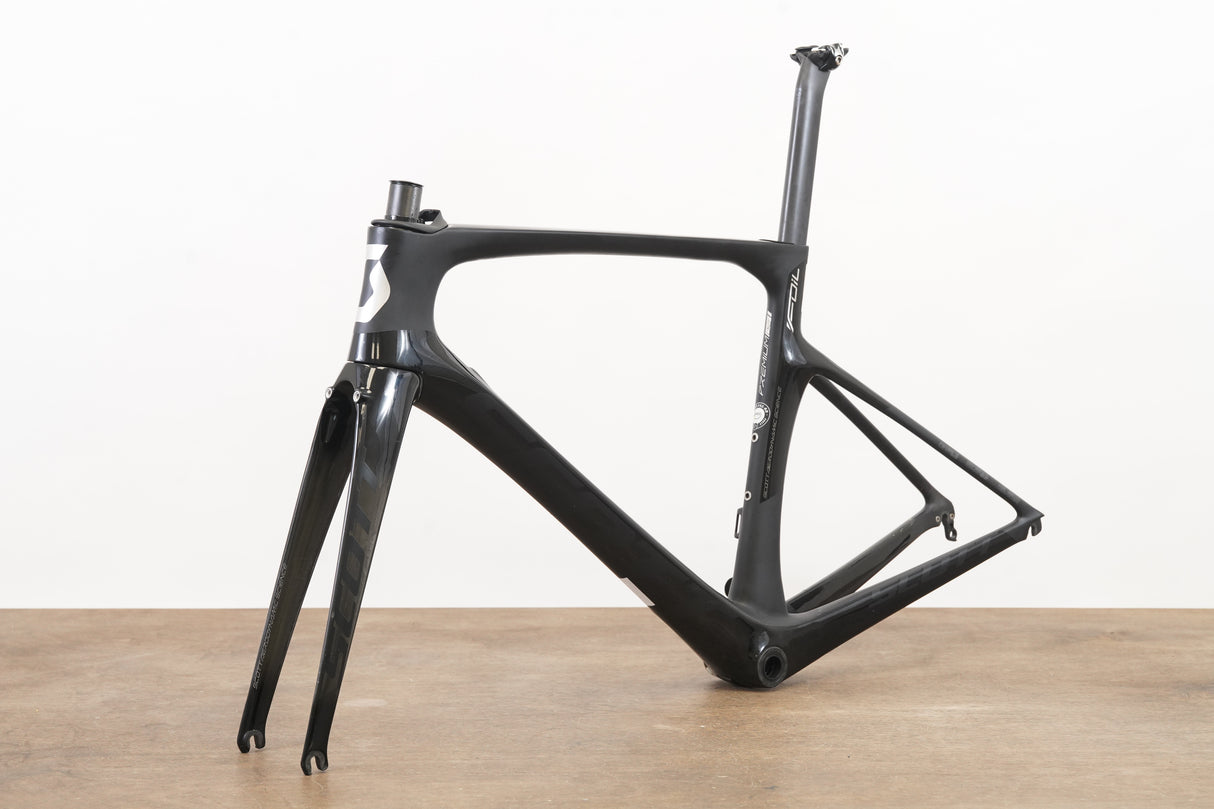 52cm Scott Foil Premium Di2 Carbon Aero Rim Brake Road Frameset