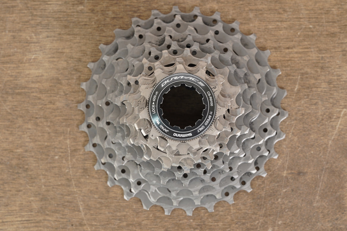 11-30T Shimano Dura-Ace CS-R9100 11 Speed Road Cassette 204g 9100
