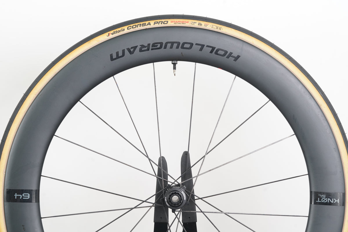Cannondale HollowGram Knot SL 64 Carbon Tubeless Disc Brake Wheelset XDR 12 Speed