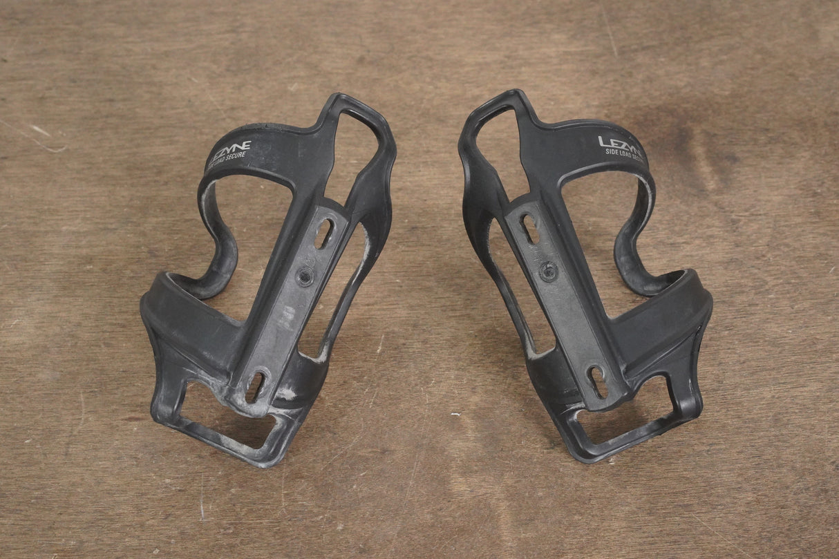 (2) Lezyne Flow Cage SL Side Loader Water Bottle Cages 101g