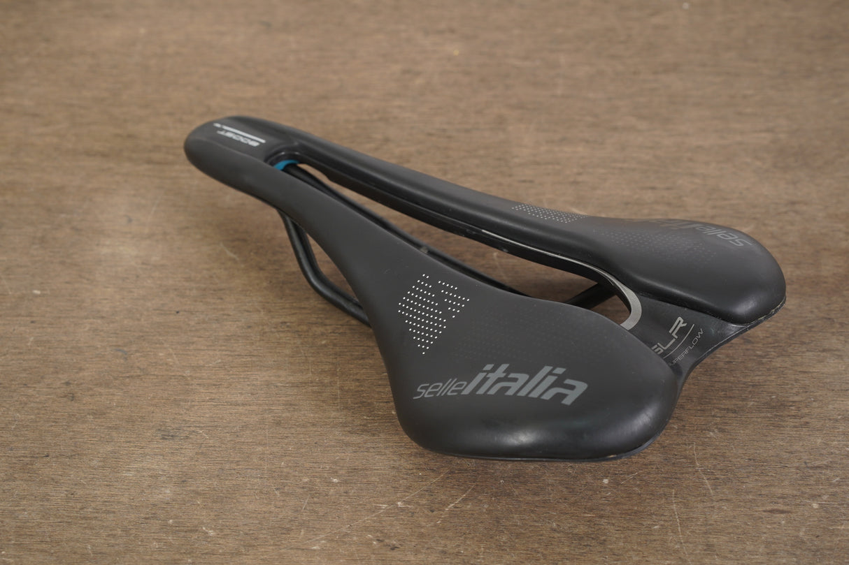 145mm Selle Italia SLR Superflow Boost Manganese Rail Road Saddle 215g