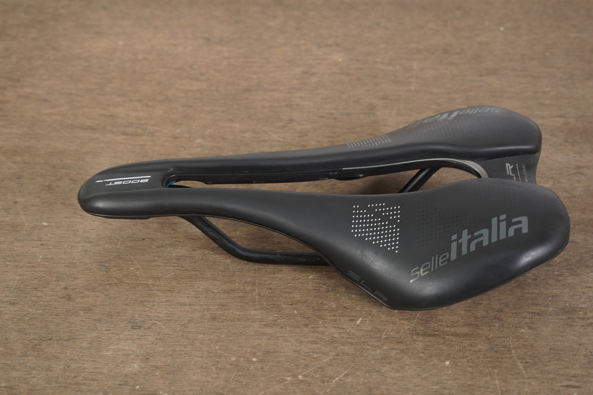 145mm Selle Italia SLR Superflow Boost Manganese Rail Road Saddle 215g