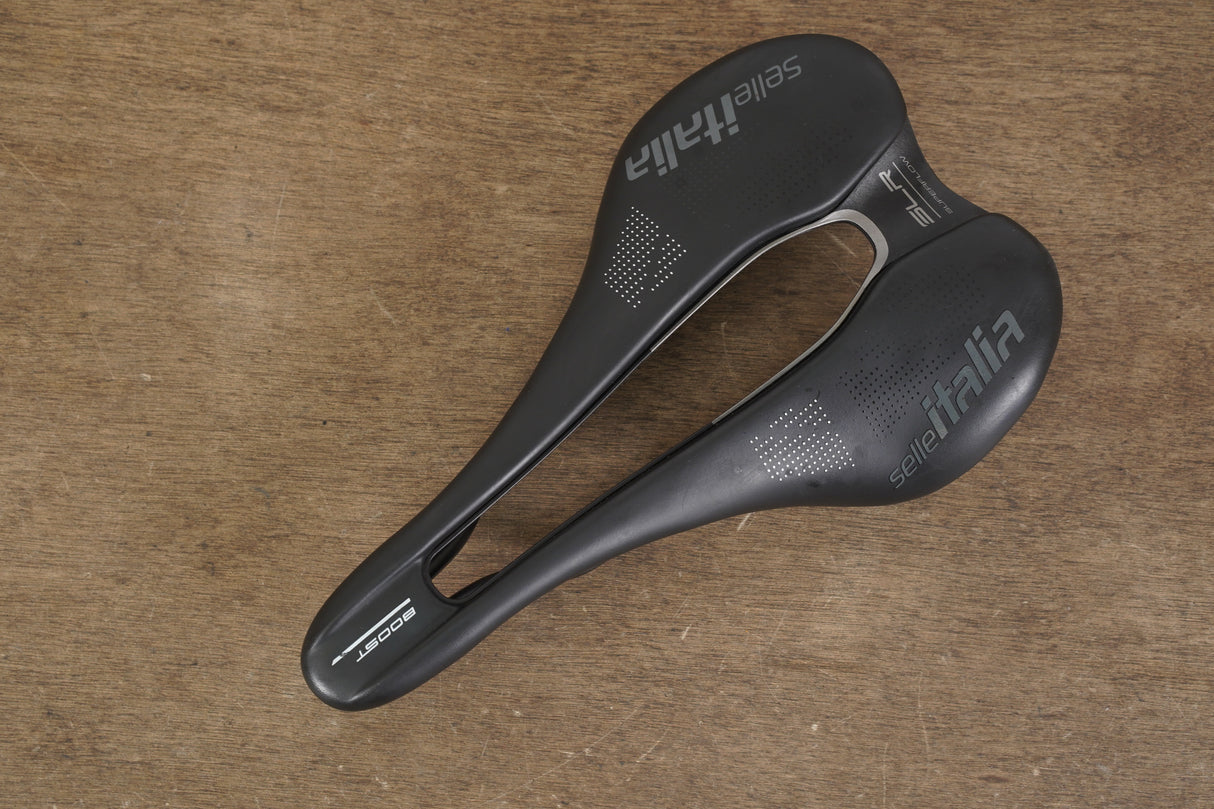145mm Selle Italia SLR Superflow Boost Manganese Rail Road Saddle 215g