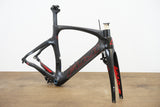S (Small) Fuji Norcom Straight 1.1 Carbon Fiber TT Triathalon Frameset