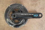 170mm 50/34T Dura-Ace FC-R9100 Stages Dual Sided Power Meter Crankset 9100